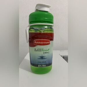 Rubbermaid Bottle Green Color (14oz/400ml)